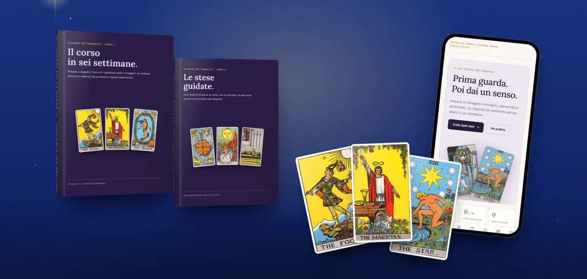 Il libretto del corso e delle stese guidate accanto all'app